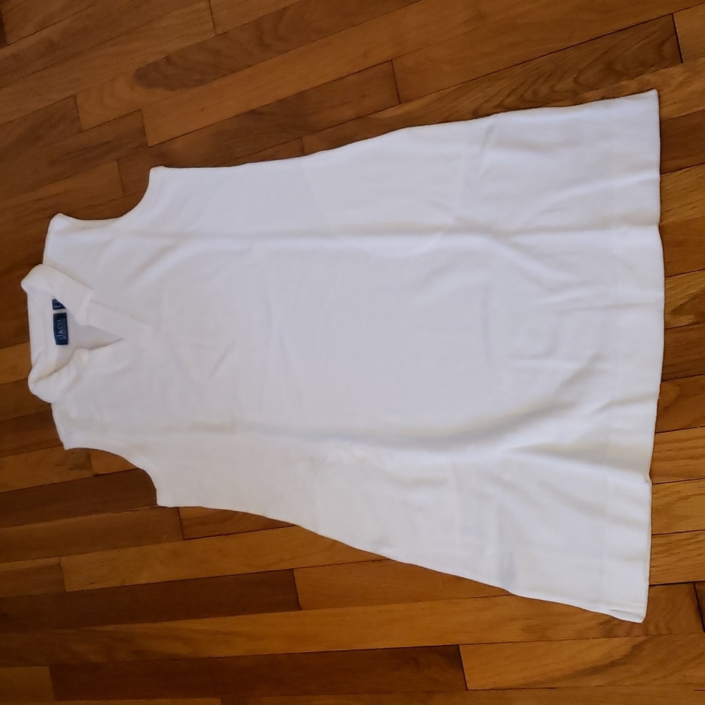 Denim & Co White French Terry Beach ⛱ Coverup NWT ♥️